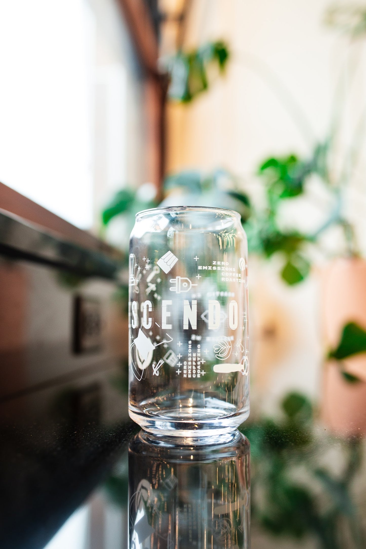 Crescendo Can Glass (16oz)