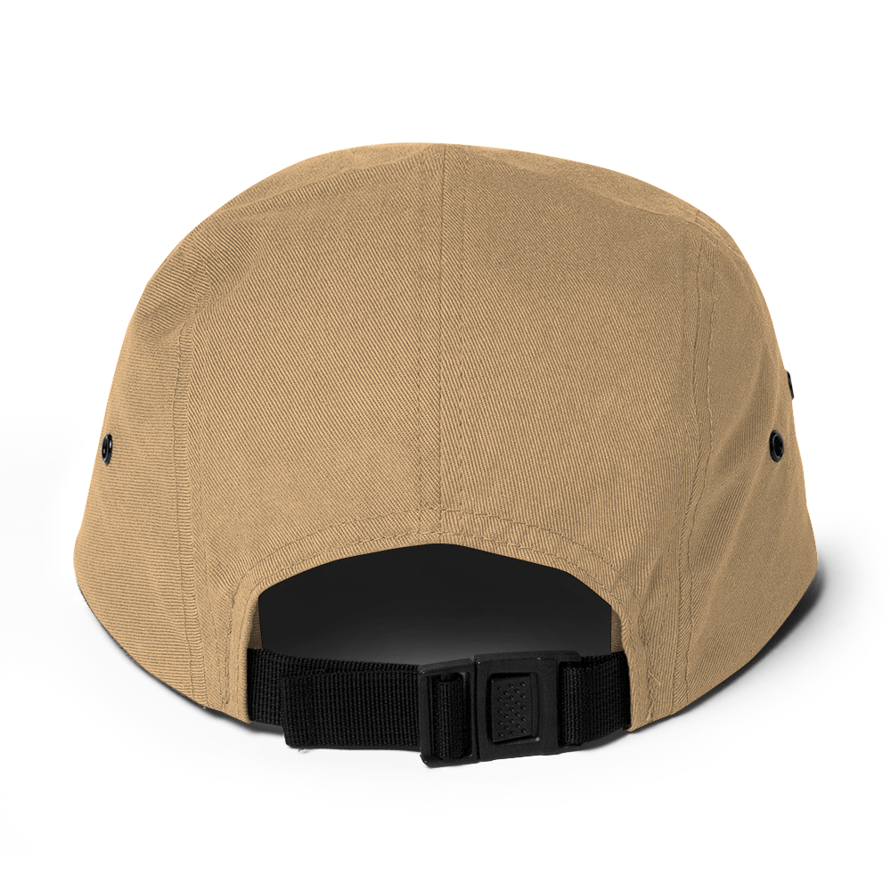 Five Panel Cap - Gold embroidery