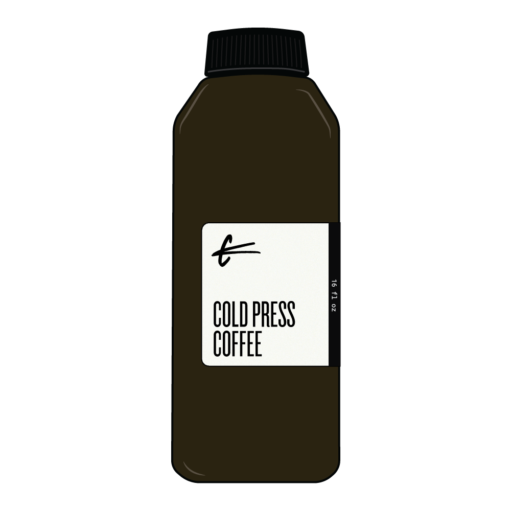 COLD PRESS COFFEE - 12oz